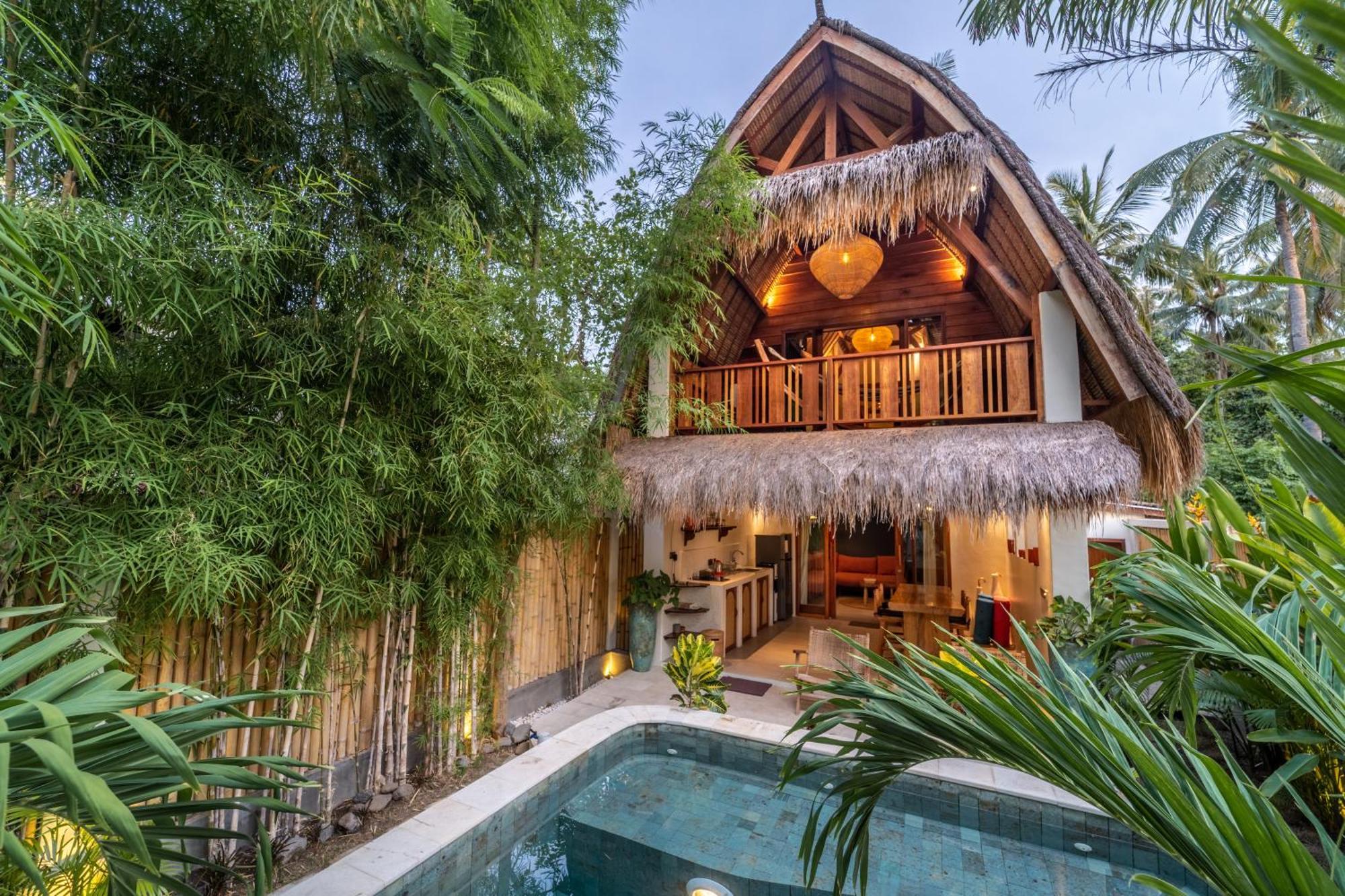 La Villa Loca Gili Air Dış mekan fotoğraf