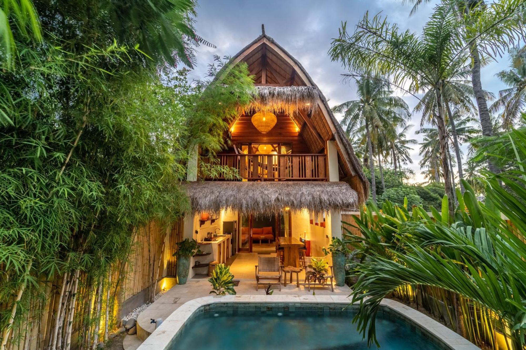 La Villa Loca Gili Air Dış mekan fotoğraf